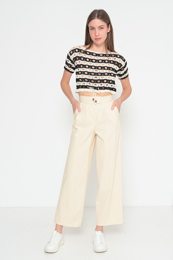 TROUSERS  COTTON/POLYESTER/LYCRA